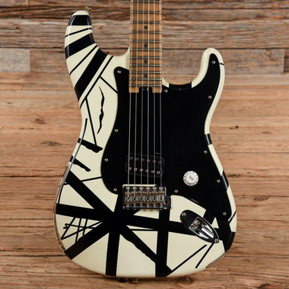 EVH Striped Series 78 Eruption White/Black 2022 Electric Guitars / Solid Body