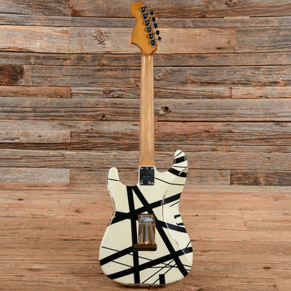 EVH Striped Series 78 Eruption White/Black 2022 Electric Guitars / Solid Body