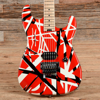 EVH Striped Series Red / Black / White Electric Guitars / Solid Body