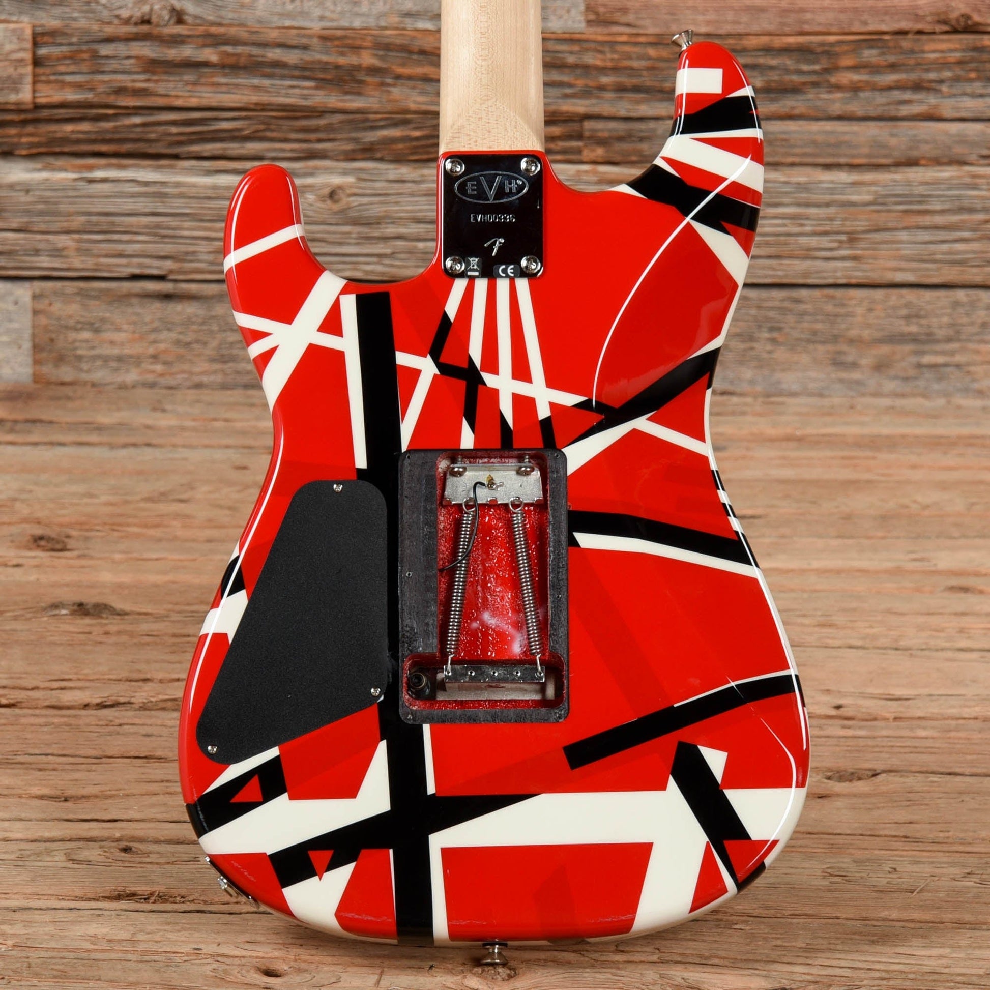 EVH Striped Series Red / Black / White Electric Guitars / Solid Body