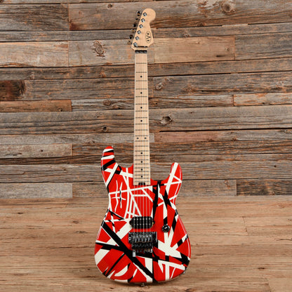 EVH Striped Series Red / Black / White Electric Guitars / Solid Body