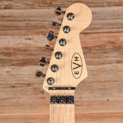 EVH Striped Series White w/ Black Stripes 2021 Electric Guitars / Solid Body