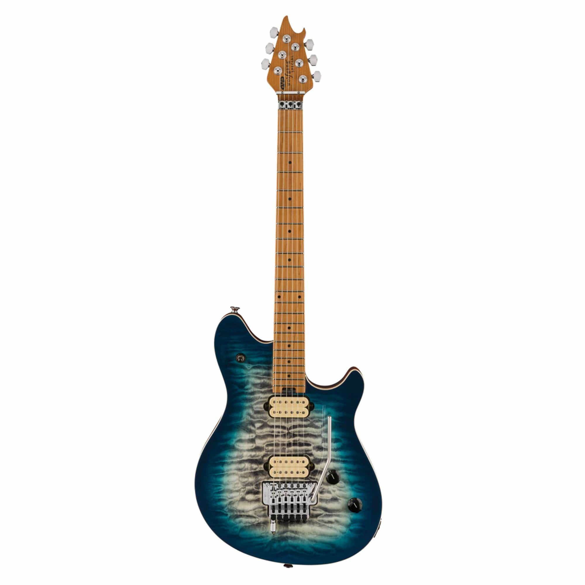 EVH Wolfgang Special QM Indigo Burst Electric Guitars / Solid Body
