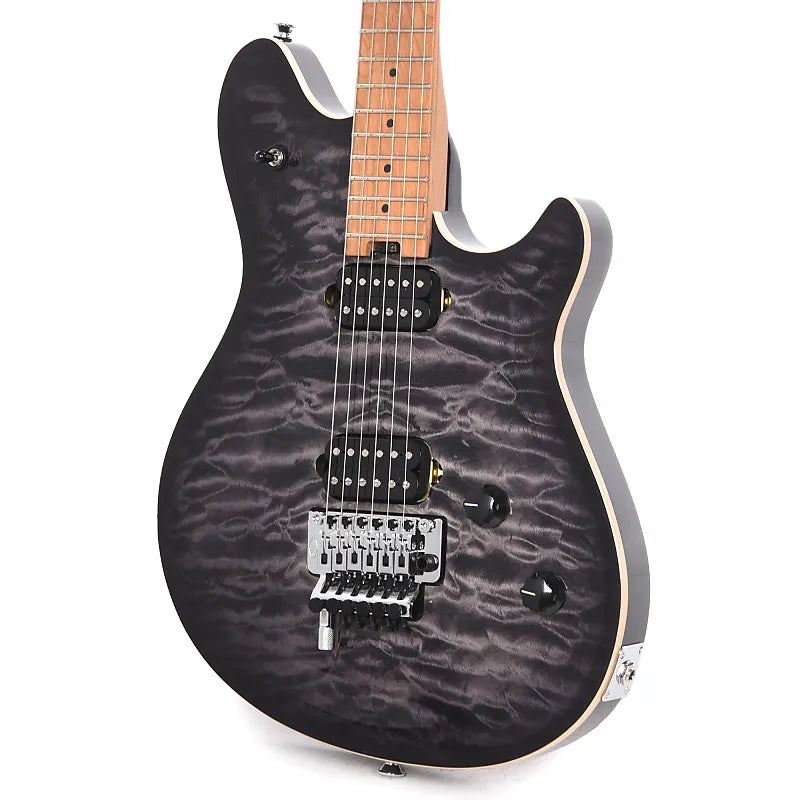 EVH Wolfgang Special Quilt Maple Charcoal Burst Electric Guitars / Solid Body