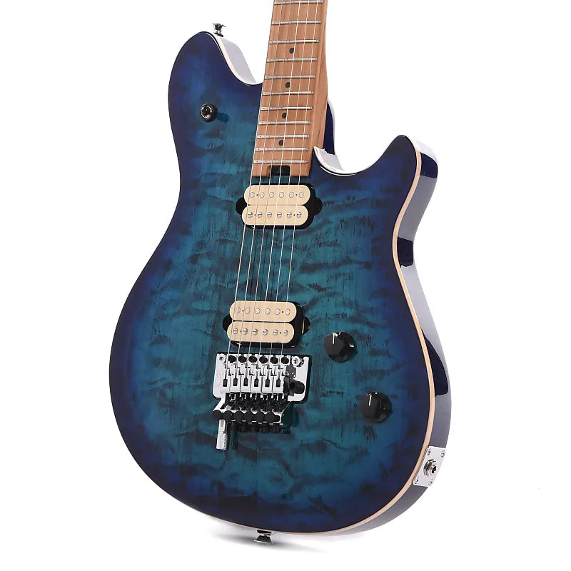 EVH Wolfgang Special Quilt Maple Chlorine Burst Electric Guitars / Solid Body