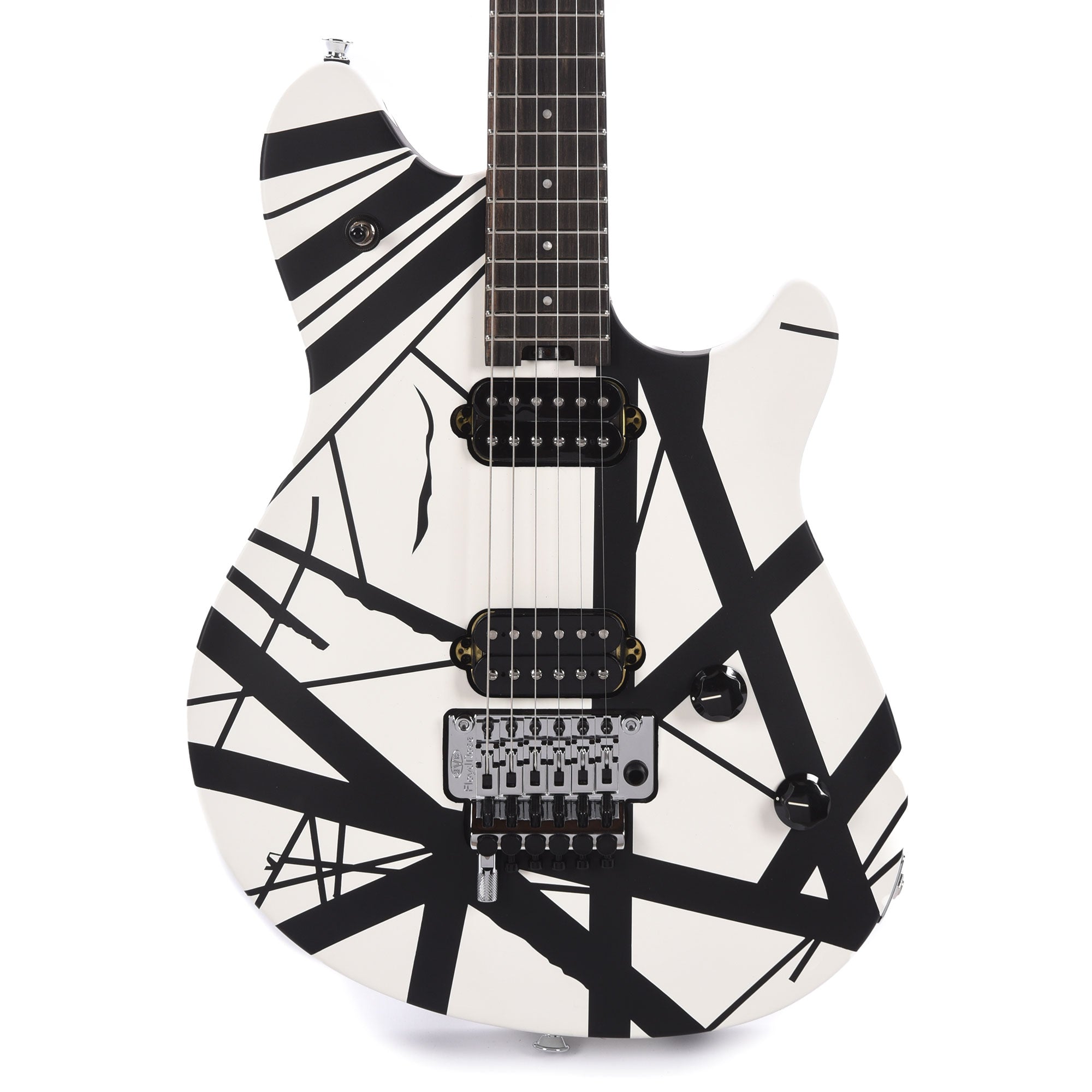 EVH Wolfgang Special Striped Black and White Electric Guitars / Solid Body