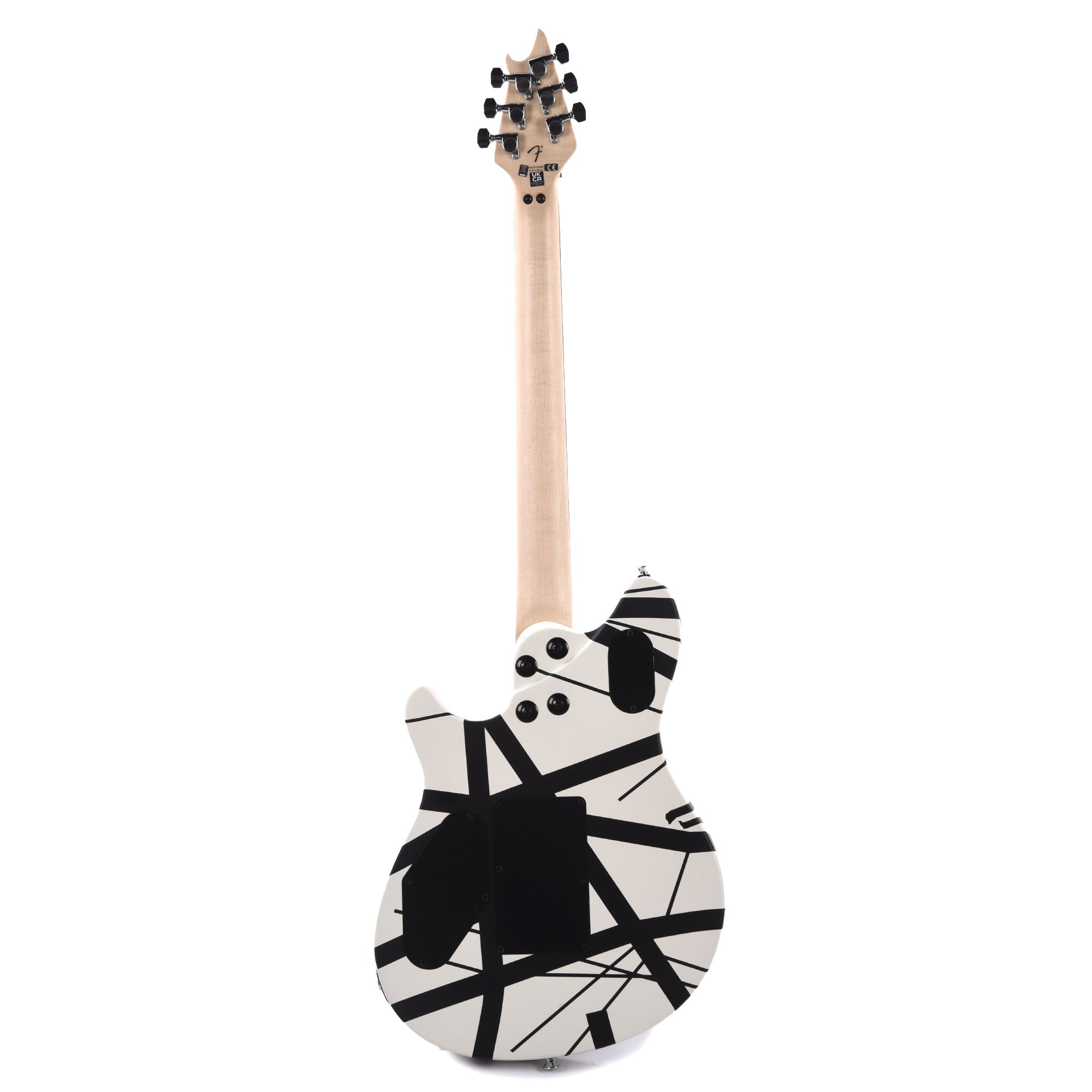 EVH Wolfgang Special Striped Black and White Electric Guitars / Solid Body