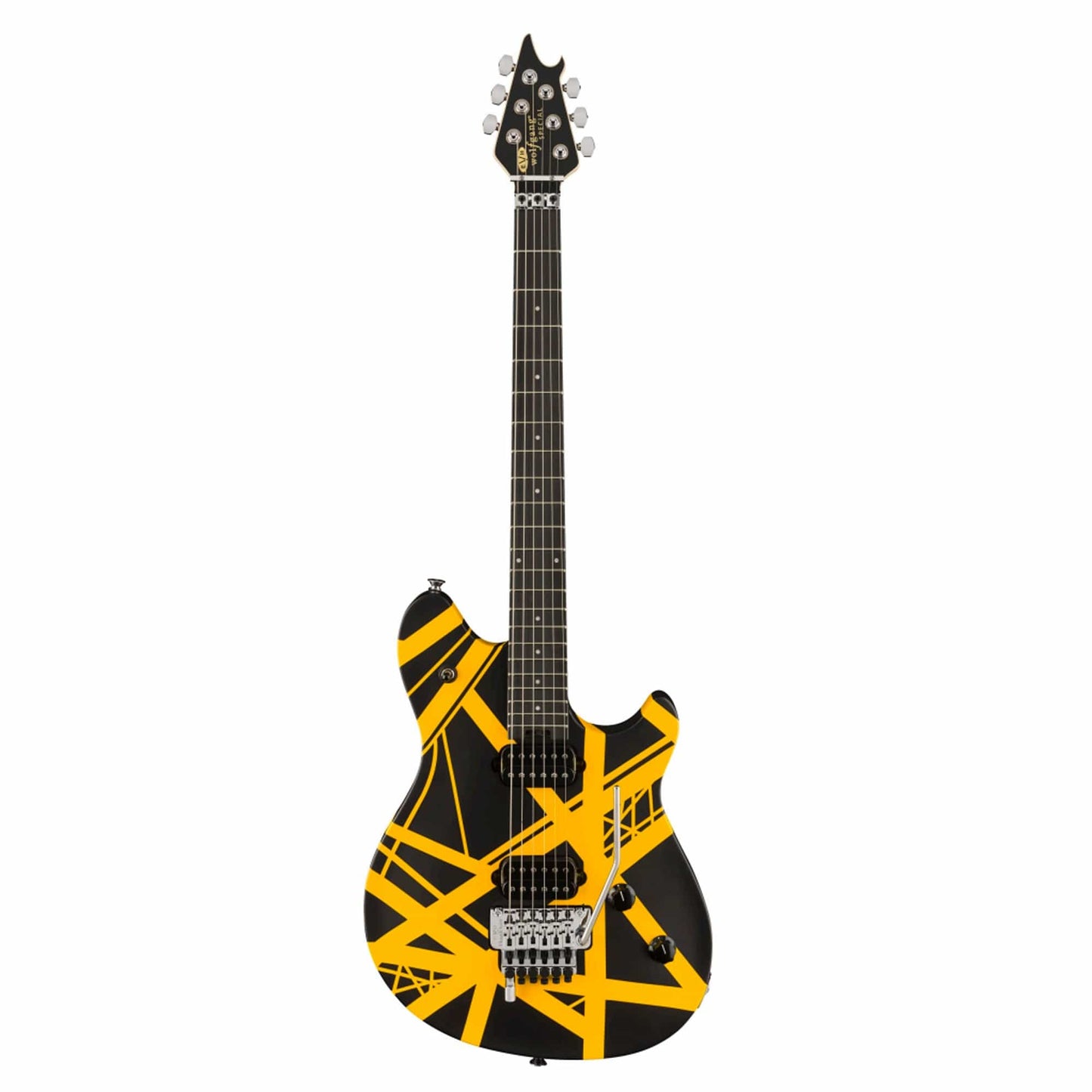 EVH Wolfgang Special Striped Black and Yellow Electric Guitars / Solid Body