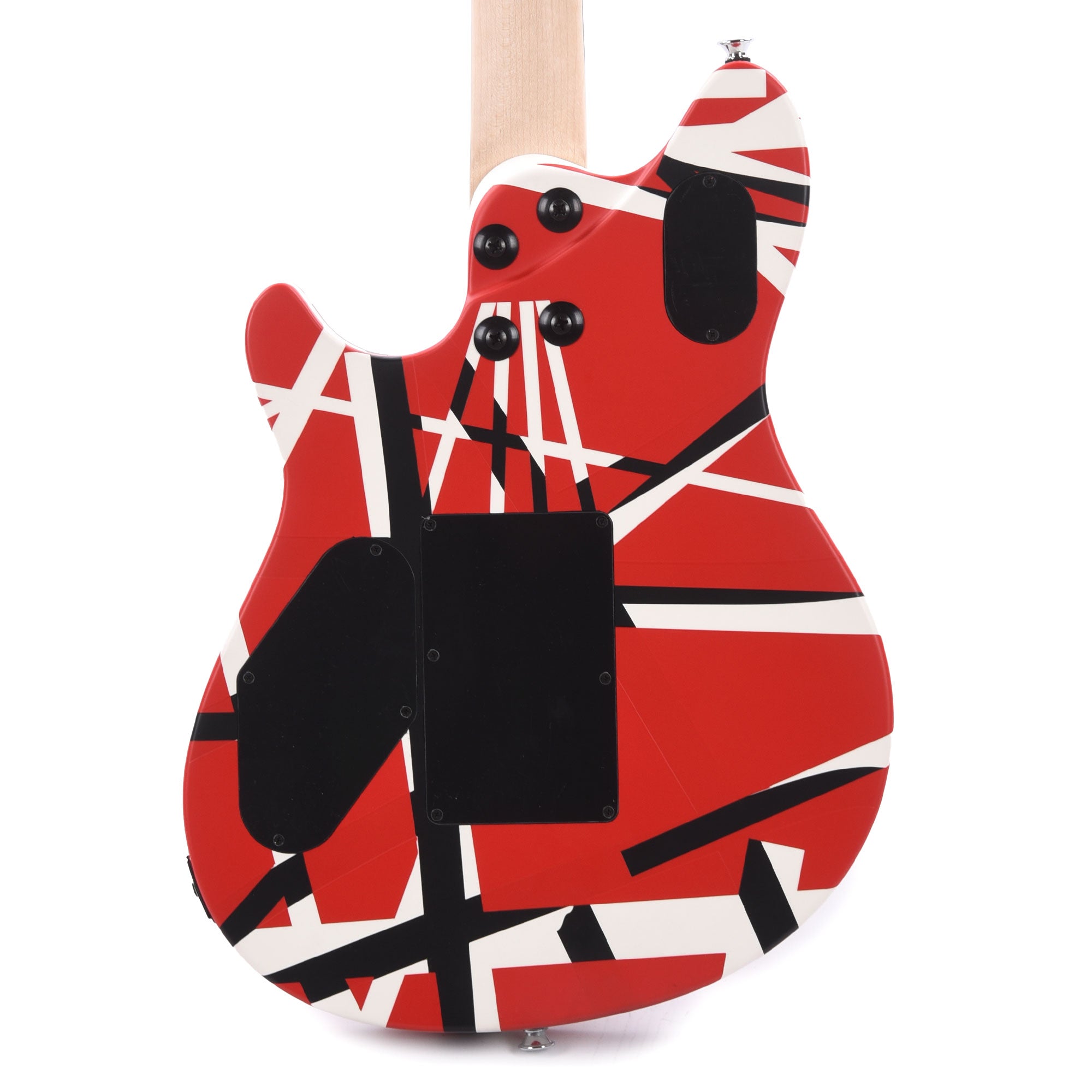 EVH Wolfgang Special Striped Red, Black, and White Electric Guitars / Solid Body