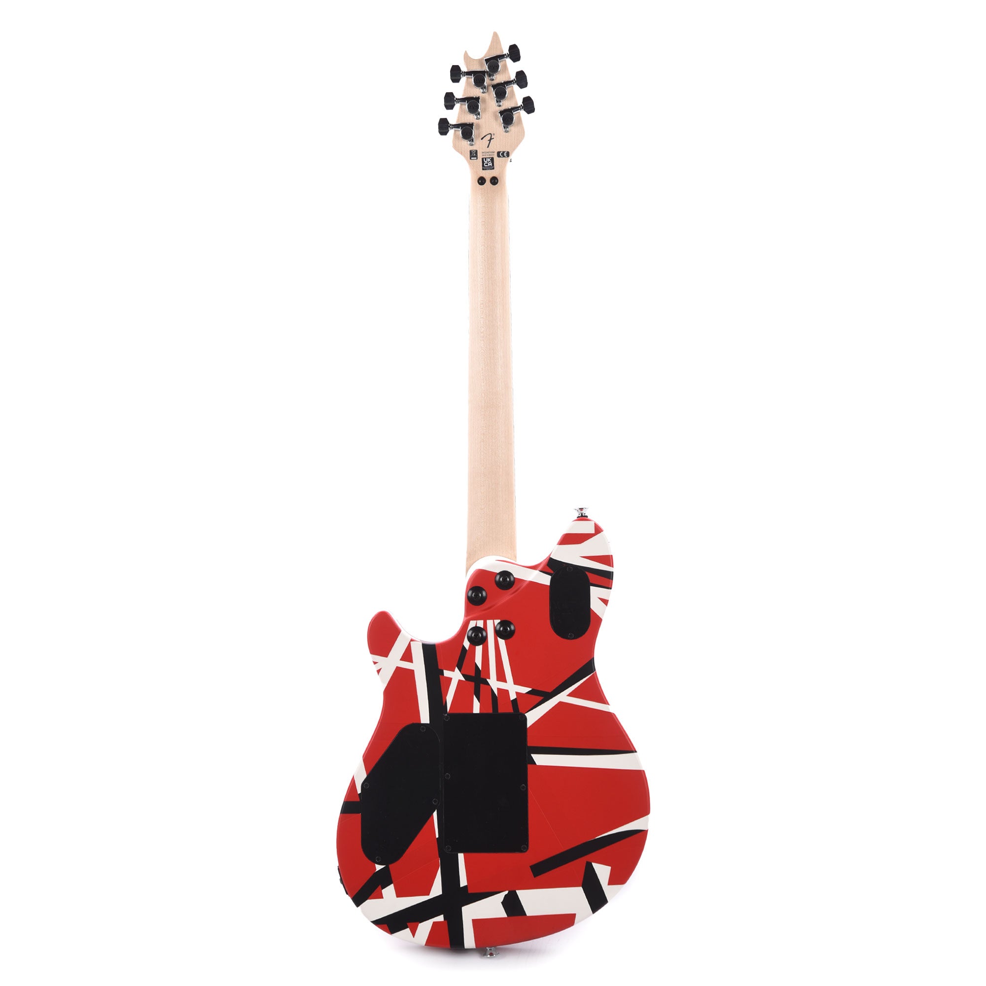 EVH Wolfgang Special Striped Red, Black, and White Electric Guitars / Solid Body