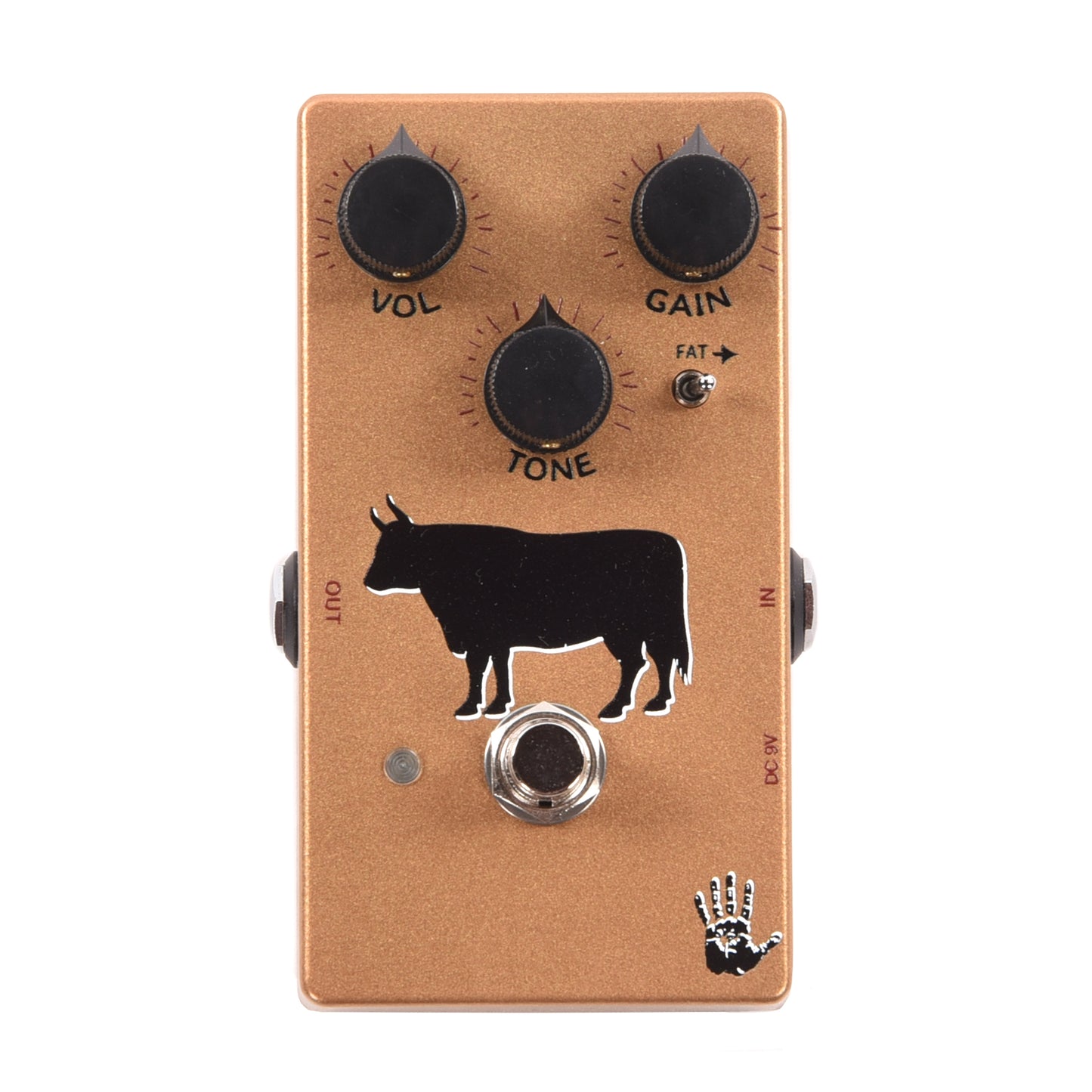 Mojo Hand FX Sacred Cow Professional Gold Overdrive Pedal