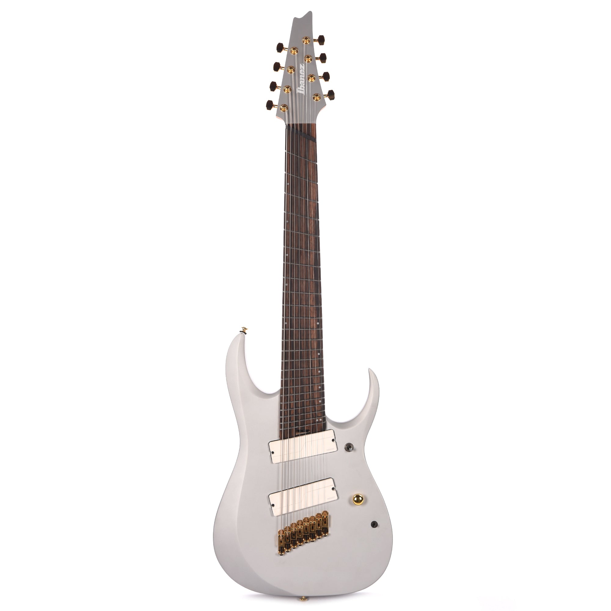 Ibanez RGDMS8CSM Axe Design Lab Multi-Scale 8-String Electric Guitar Classic Silver Matte