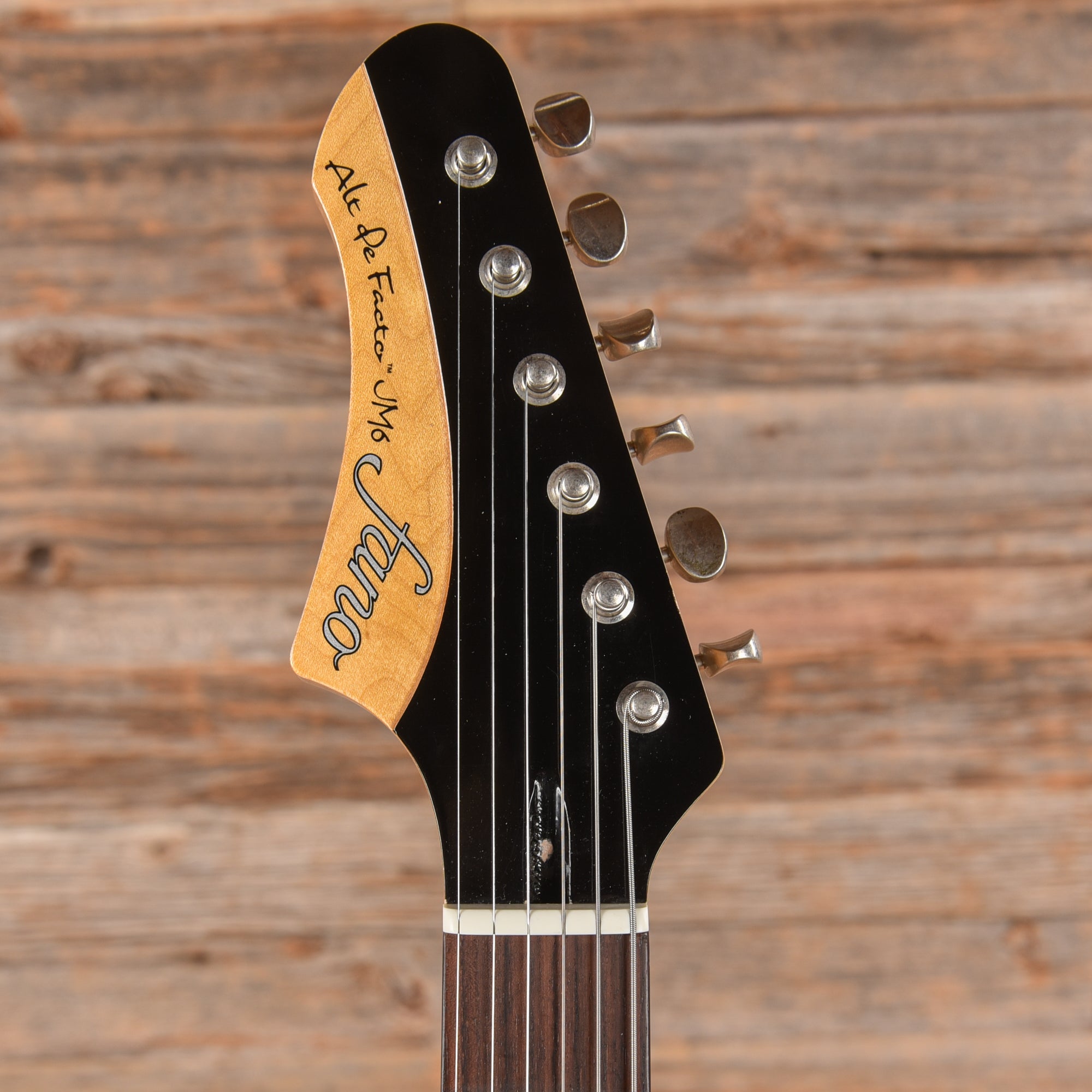 Fano Alt de Facto JM6 Black  LEFTY Electric Guitars / Solid Body