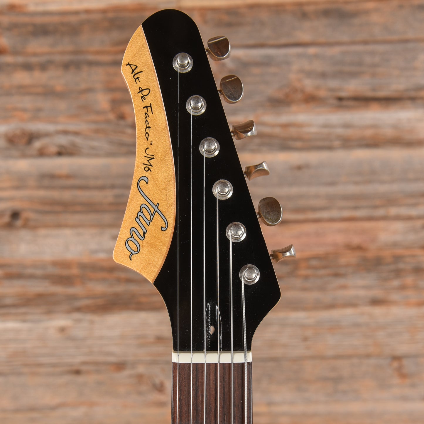 Fano Alt de Facto JM6 Black  LEFTY Electric Guitars / Solid Body