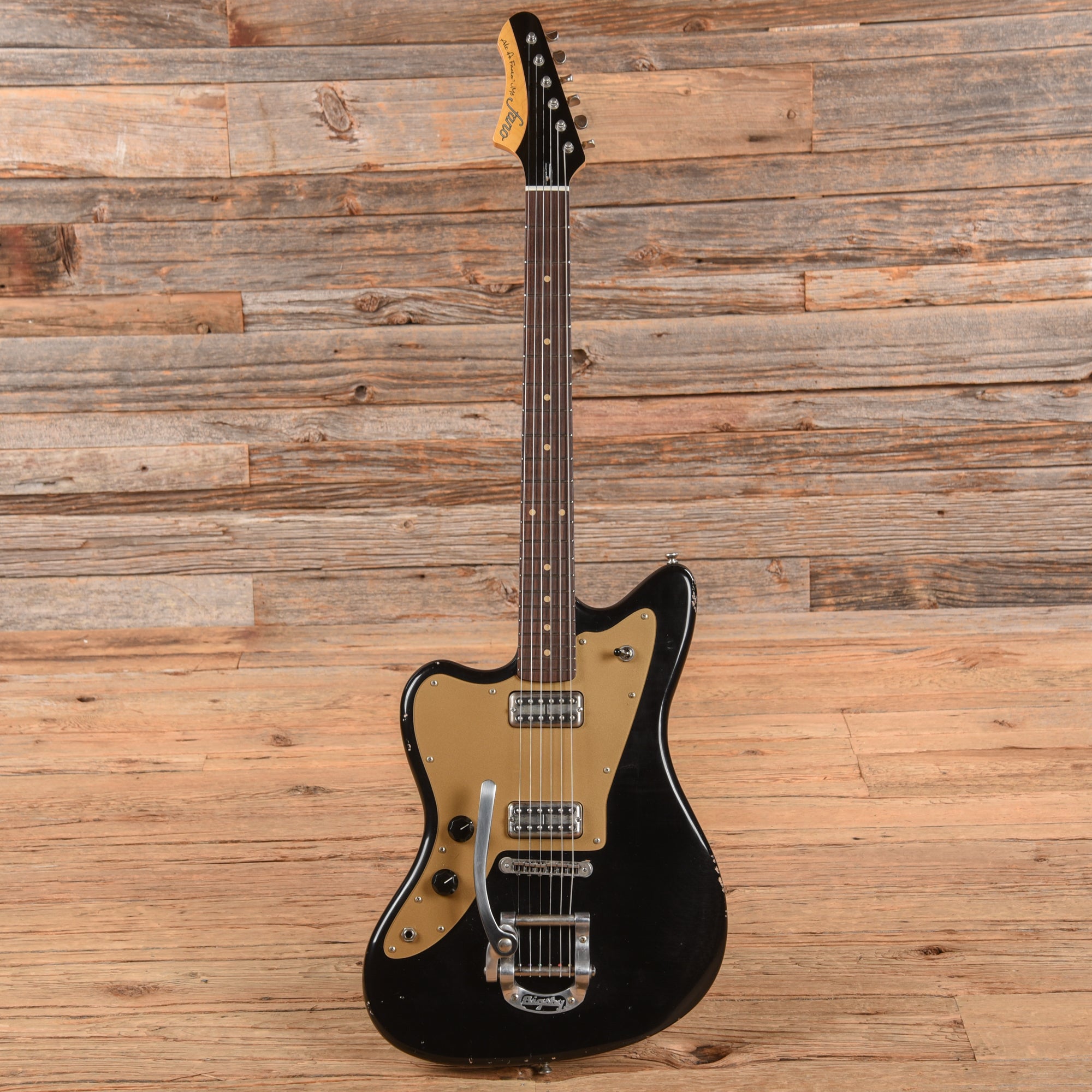 Fano Alt de Facto JM6 Black  LEFTY Electric Guitars / Solid Body