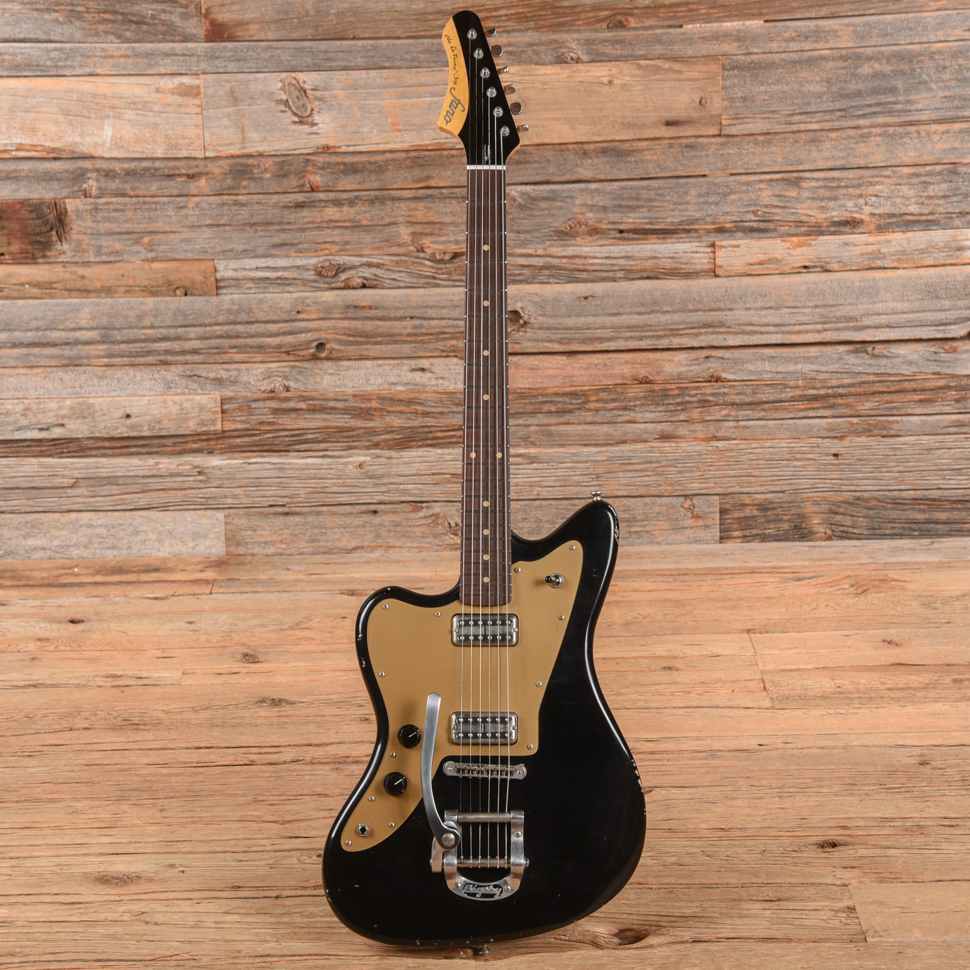 Fano Alt de Facto JM6 Black  LEFTY Electric Guitars / Solid Body