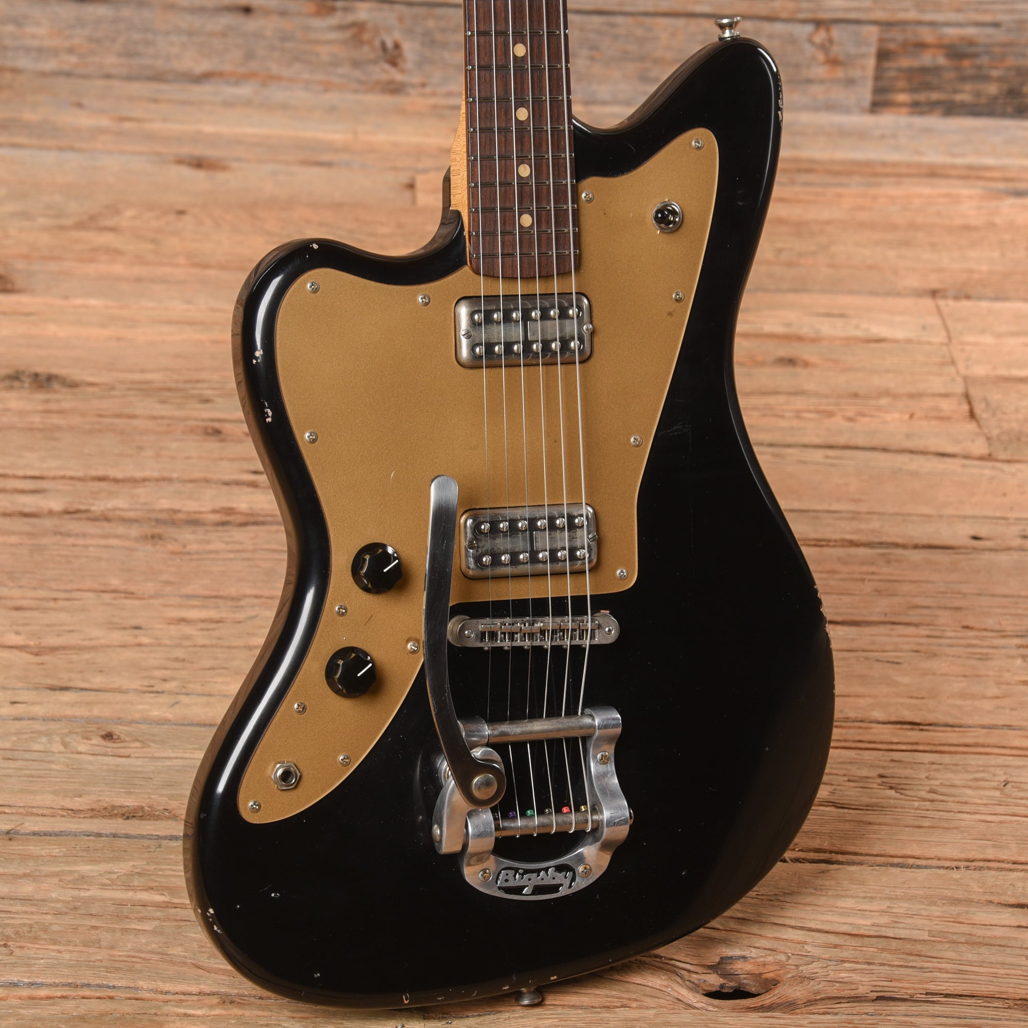 Fano Alt de Facto JM6 Black  LEFTY Electric Guitars / Solid Body