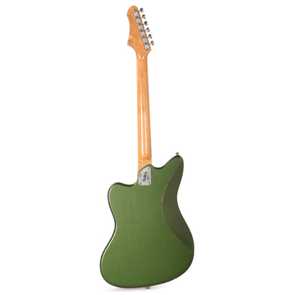 Fano Alt de Facto JM6 Cadillac Green Light Distress w/McNelly Pickups & Stainless Steel Frets Electric Guitars / Solid Body