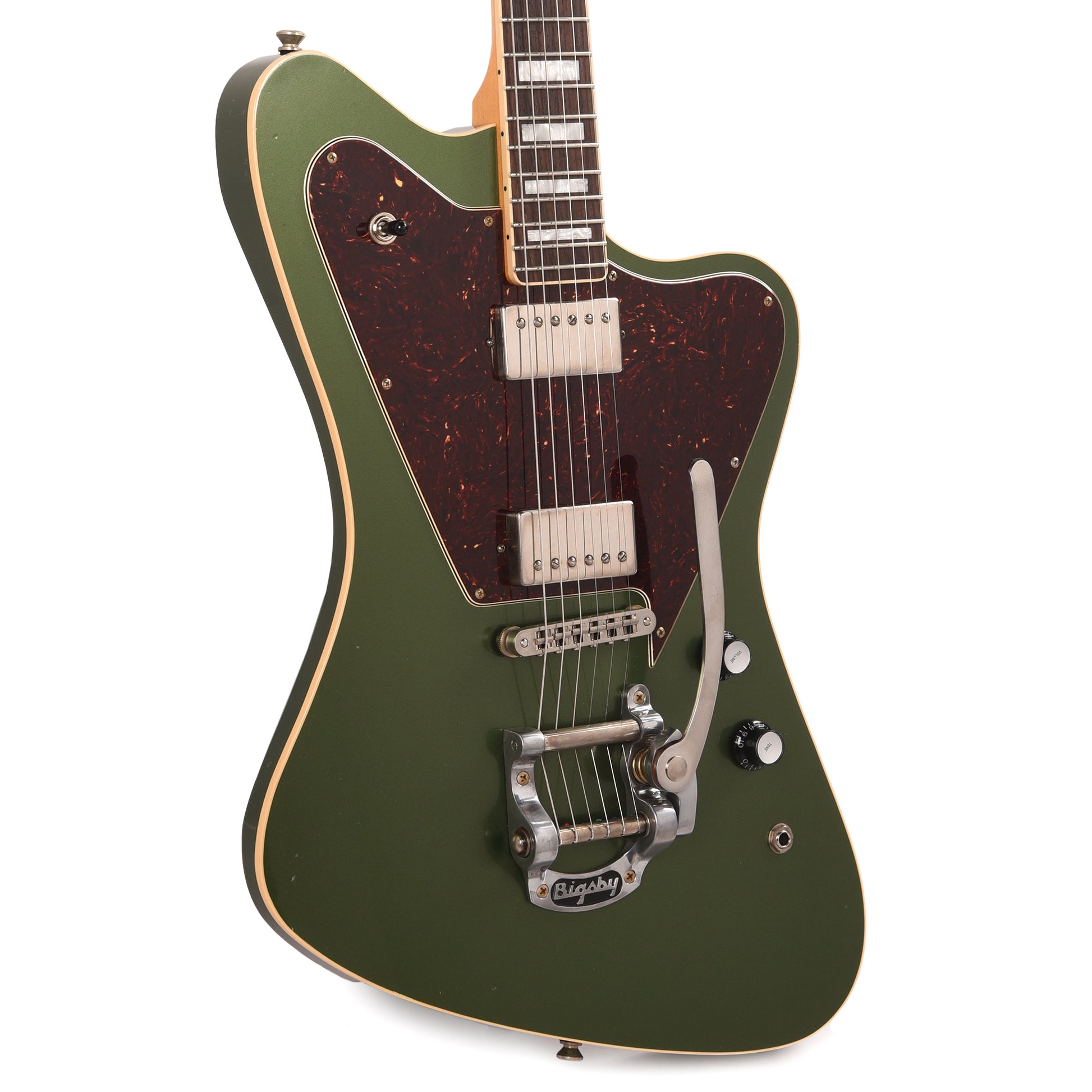 Fano Alt de Facto PX6 Cadillac Green Light Distress w/Lollar Pickups Electric Guitars / Solid Body