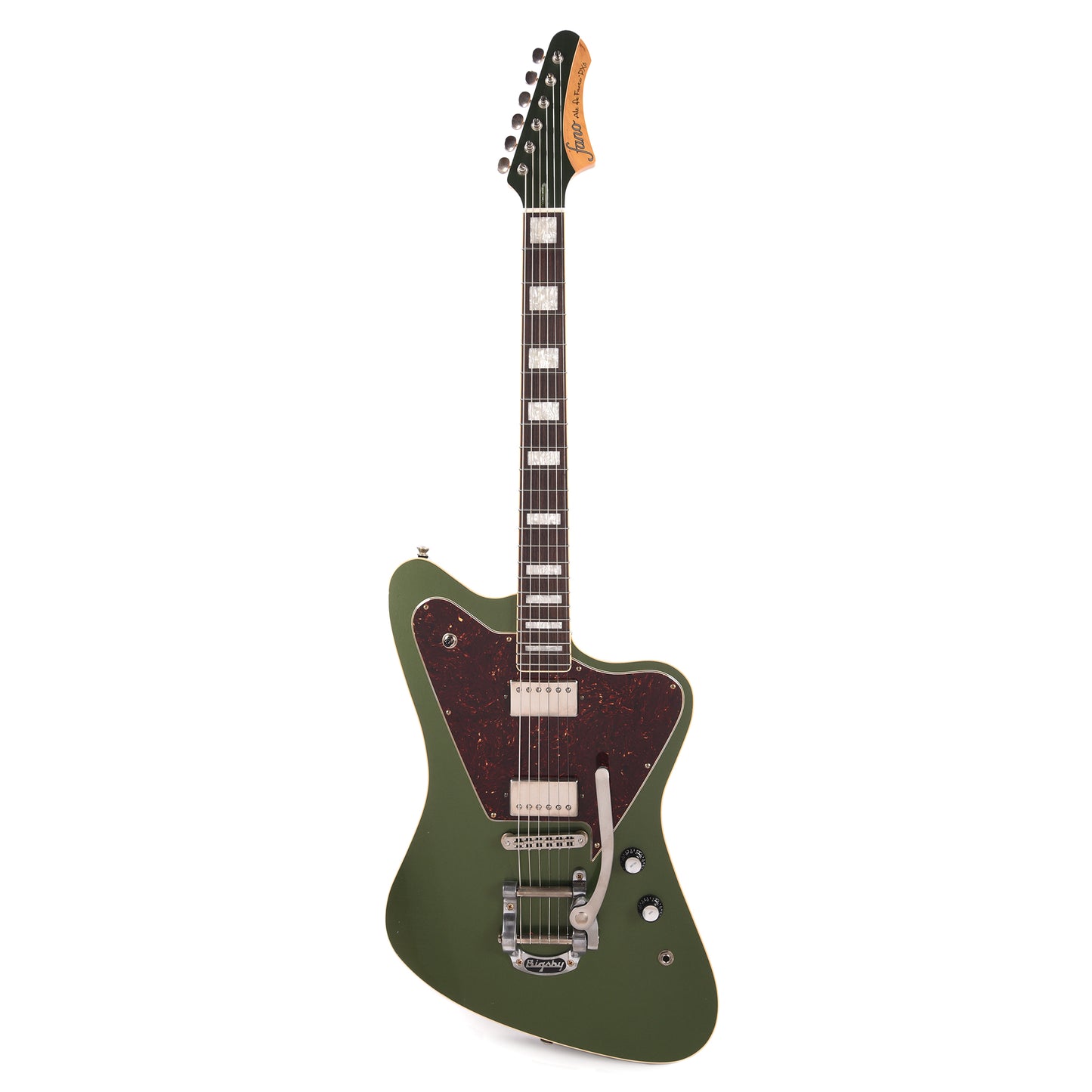 Fano Alt de Facto PX6 Cadillac Green Light Distress w/Lollar Pickups Electric Guitars / Solid Body