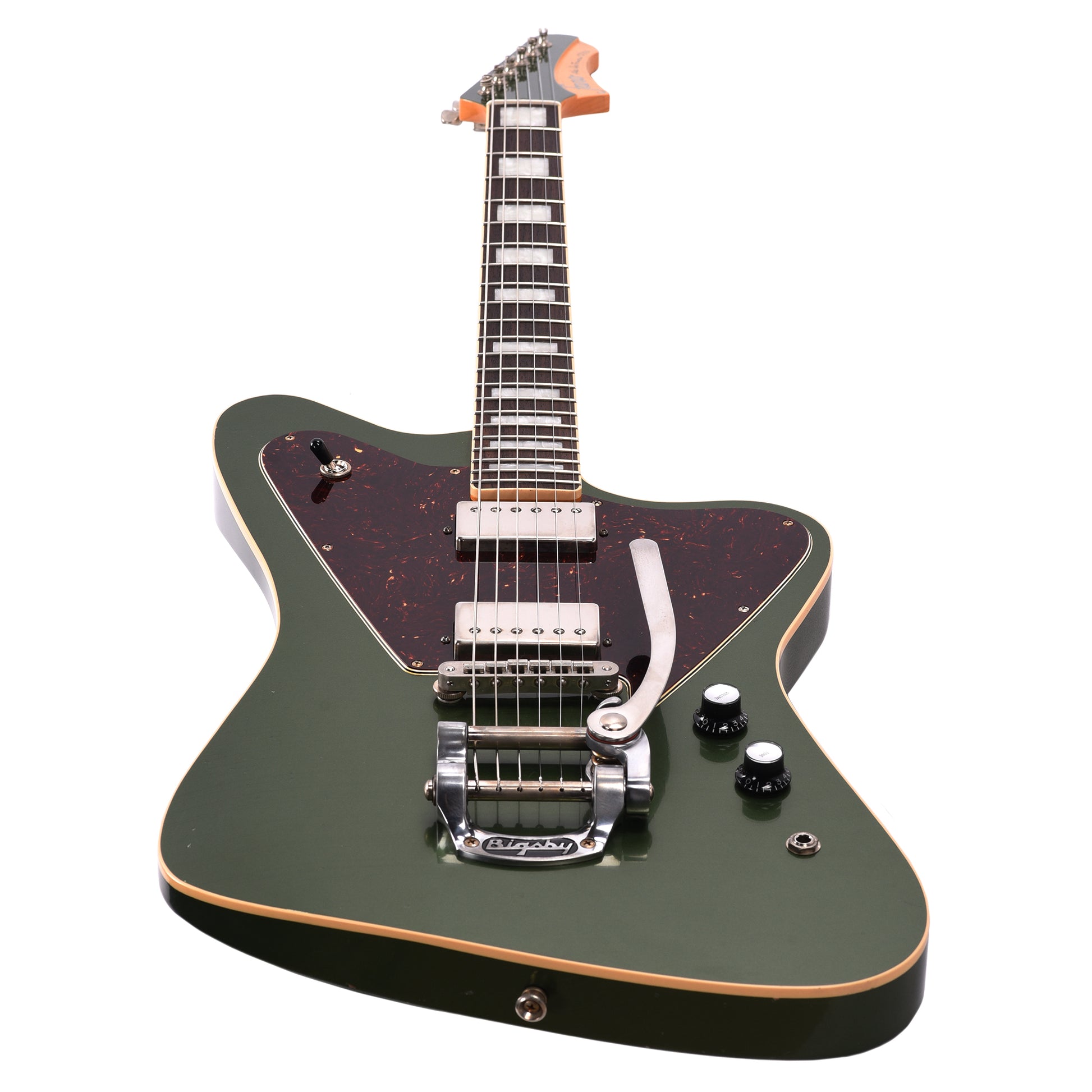 Fano Alt de Facto PX6 Cadillac Green Light Distress w/Lollar Pickups Electric Guitars / Solid Body