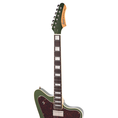 Fano Alt de Facto PX6 Cadillac Green Light Distress w/Lollar Pickups Electric Guitars / Solid Body
