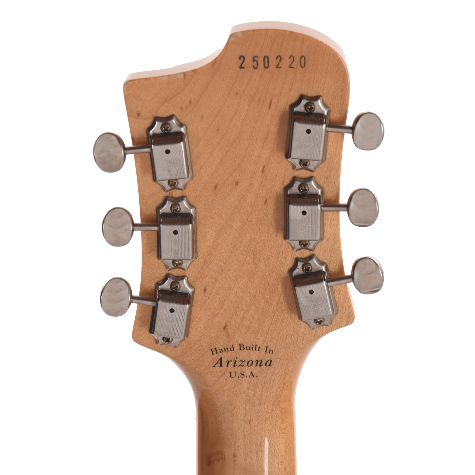 Fano Alt de Facto RB6 Antigua Burst Light Distress w/Mojo Pickups & Stainless Steel Frets Electric Guitars / Solid Body