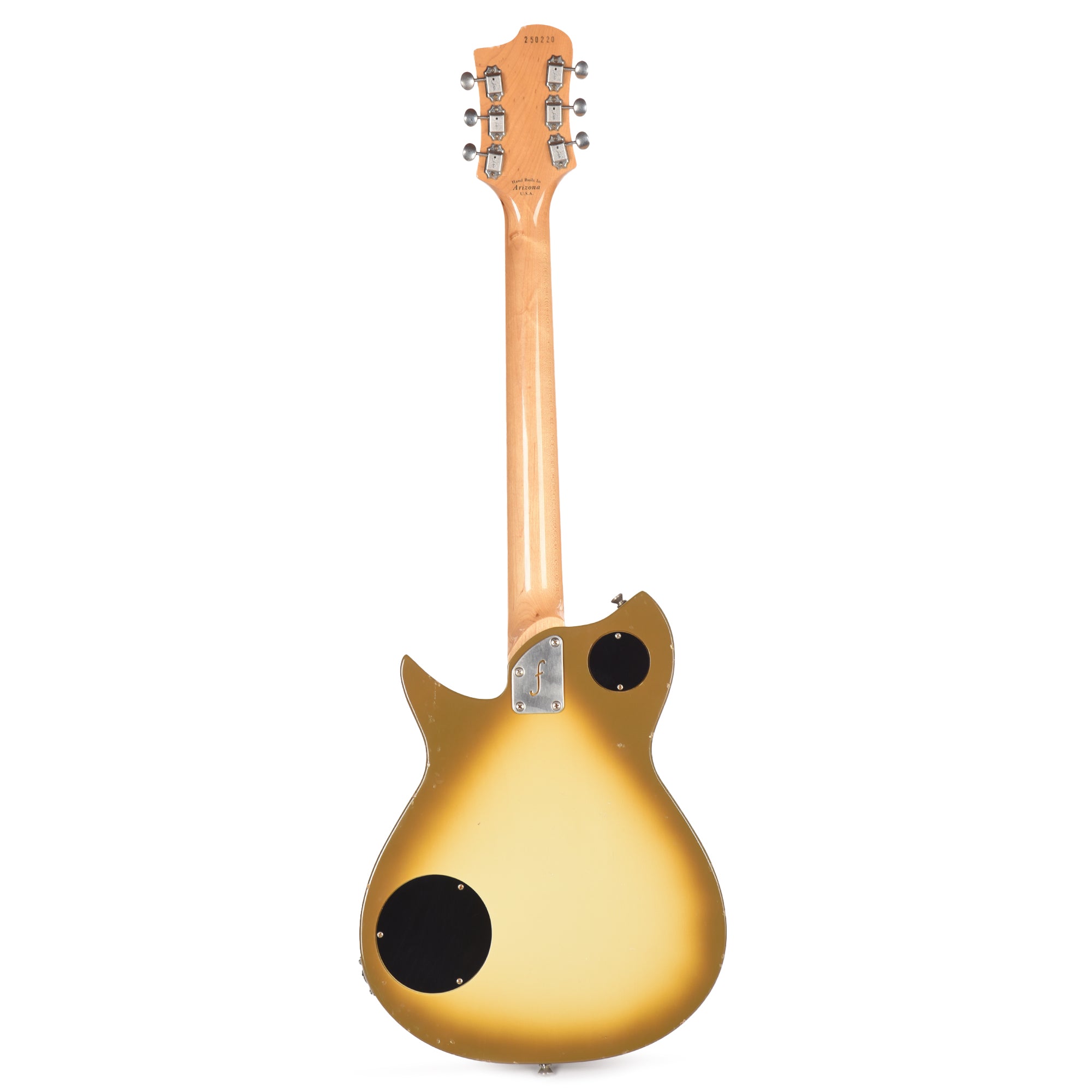 Fano Alt de Facto RB6 Antigua Burst Light Distress w/Mojo Pickups & Stainless Steel Frets Electric Guitars / Solid Body