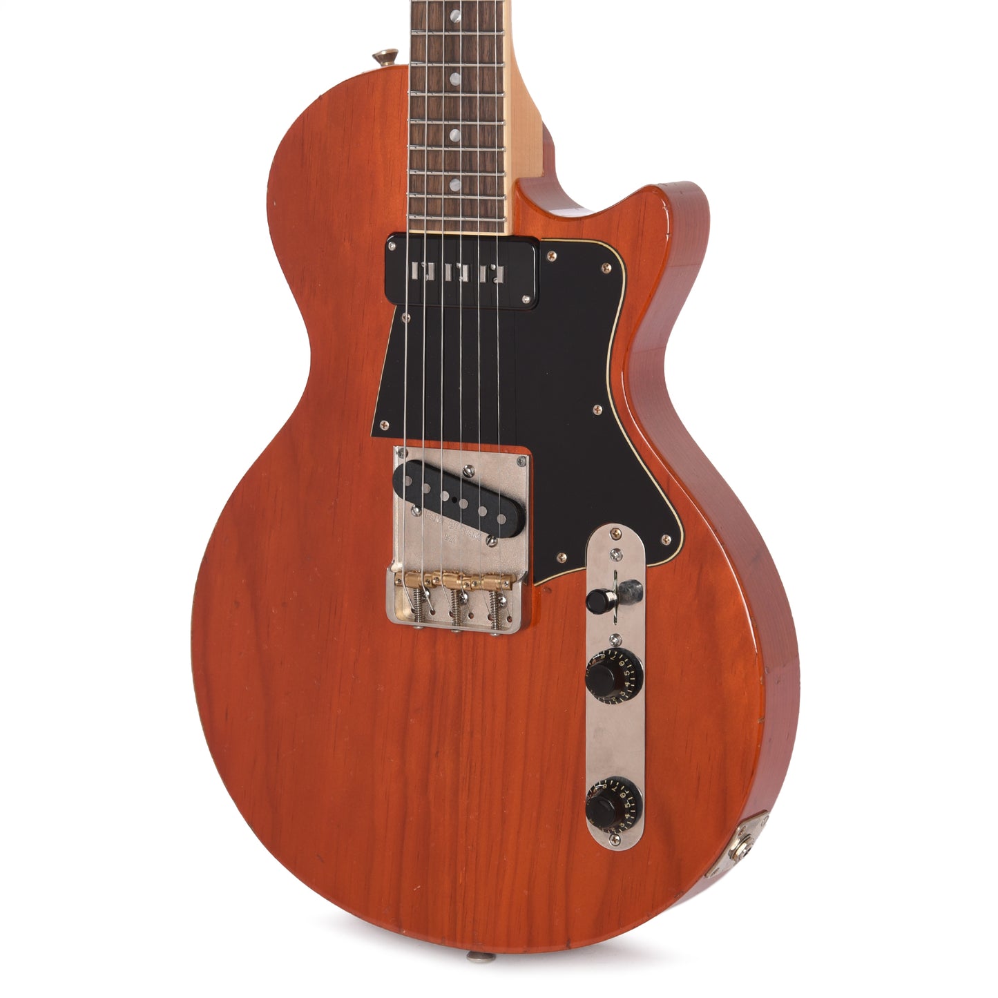 Fano Alt de Facto SP6 Faded Cherry Light Distress w/Mojo Pickups & Stainless Steel Frets Electric Guitars / Solid Body