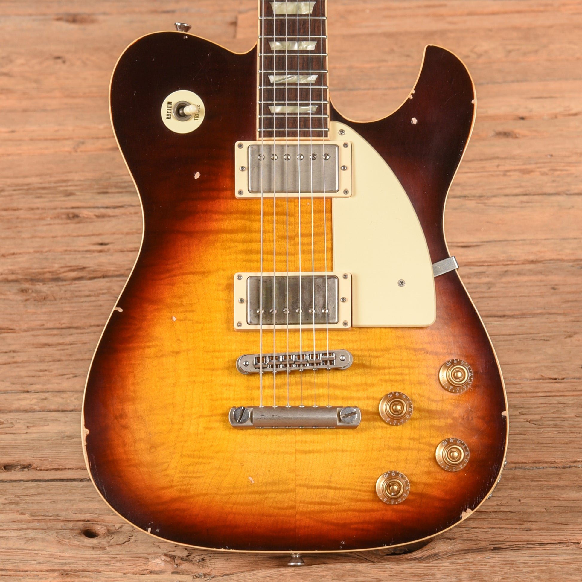 Fano Alt De Facto TC6 Carved Top Sunburst Electric Guitars / Solid Body