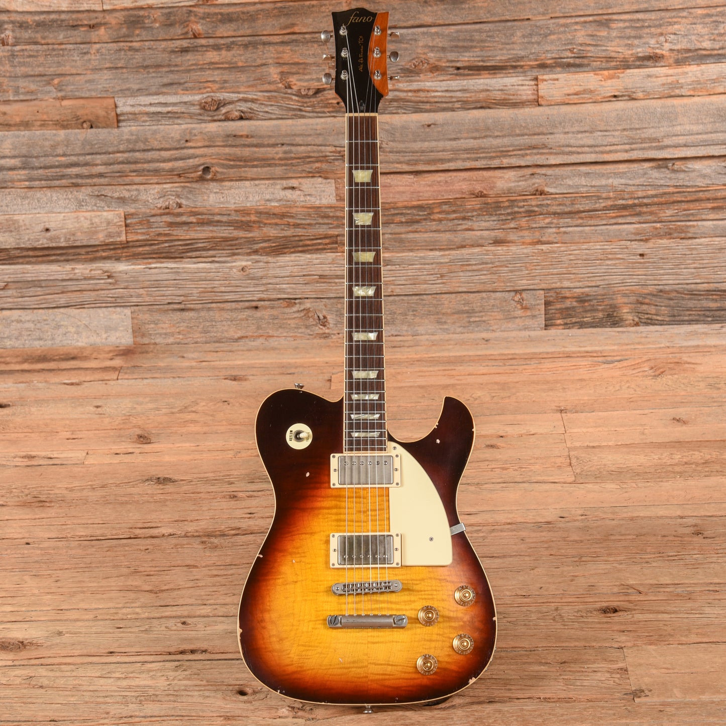 Fano Alt De Facto TC6 Carved Top Sunburst Electric Guitars / Solid Body
