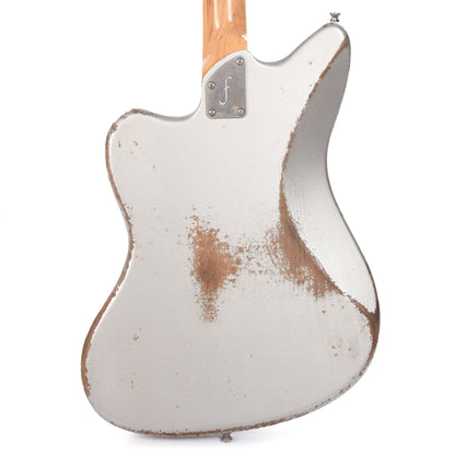 Fano JM6 Alt de Facto Inca Silver Medium/Heavy Distress w/Lollar P-90 Pickups (Serial #230716) Electric Guitars / Solid Body