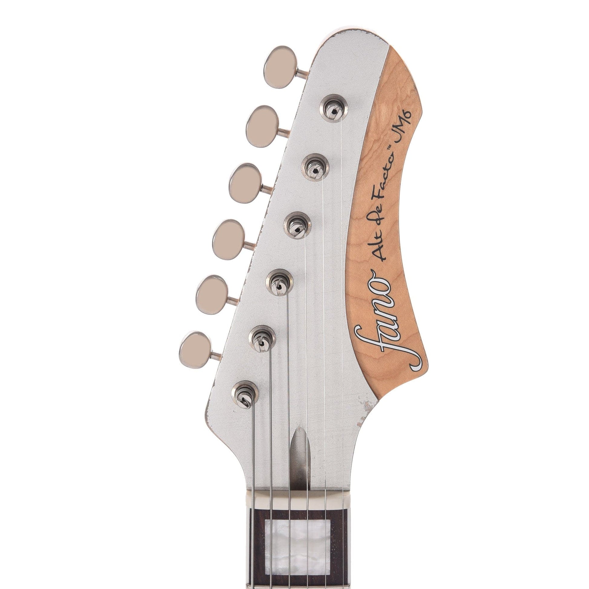 Fano JM6 Alt de Facto Inca Silver Medium/Heavy Distress w/Lollar P-90 Pickups (Serial #230716) Electric Guitars / Solid Body