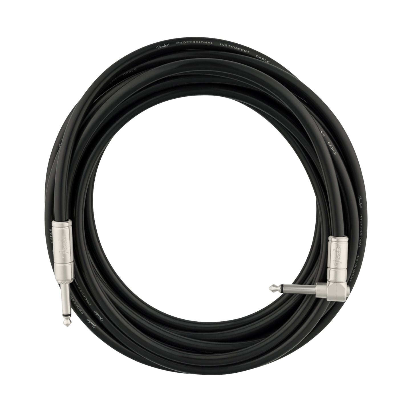 Fender 18.6' Professional Series Kill Switch Cable Straight/Angle Accessories / Cables