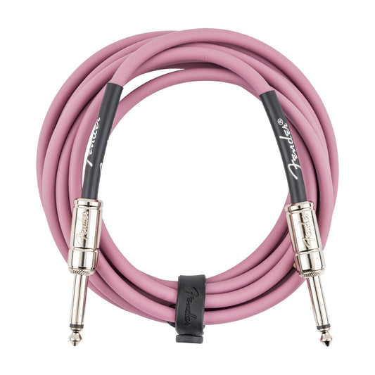 Fender Contour 10' Cable Burgundy Mist Accessories / Cables