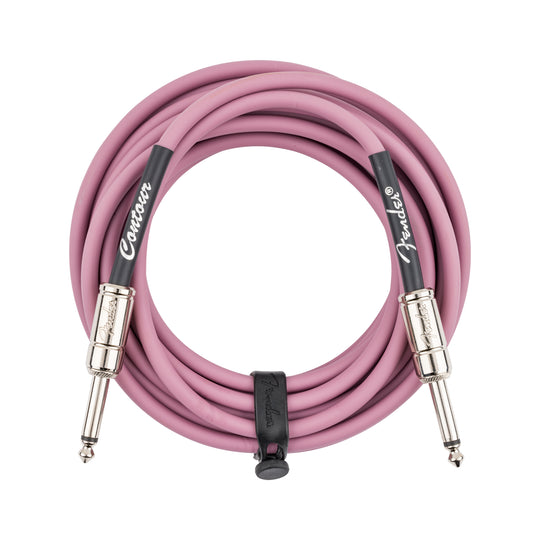 Fender Contour 18.6' Cable Burgundy Mist Accessories / Cables