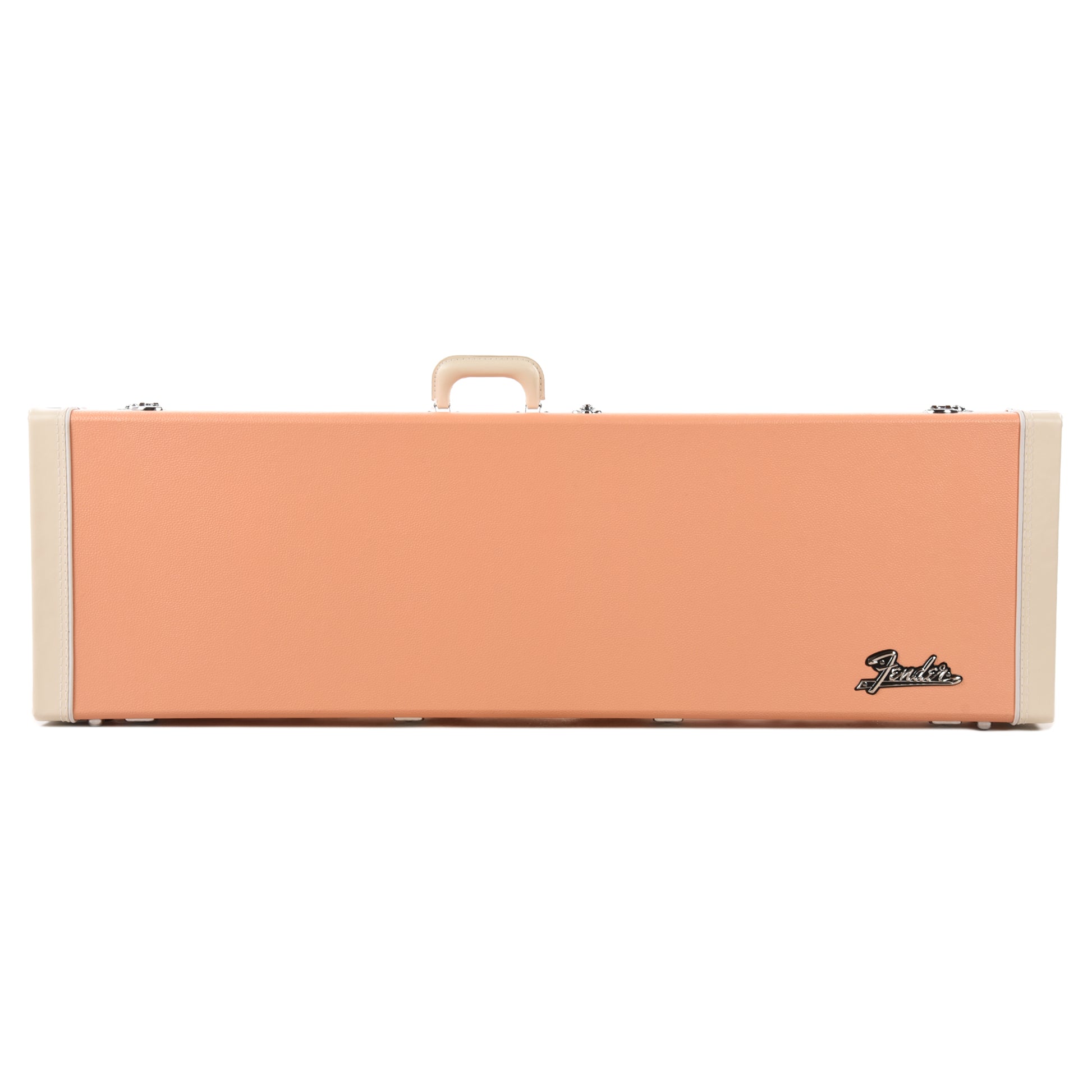 Fender Classic Series Wood Case Precision Bass/Jazz Bass Pacific Peach Accessories / Cases and Gig Bags / Bass Cases