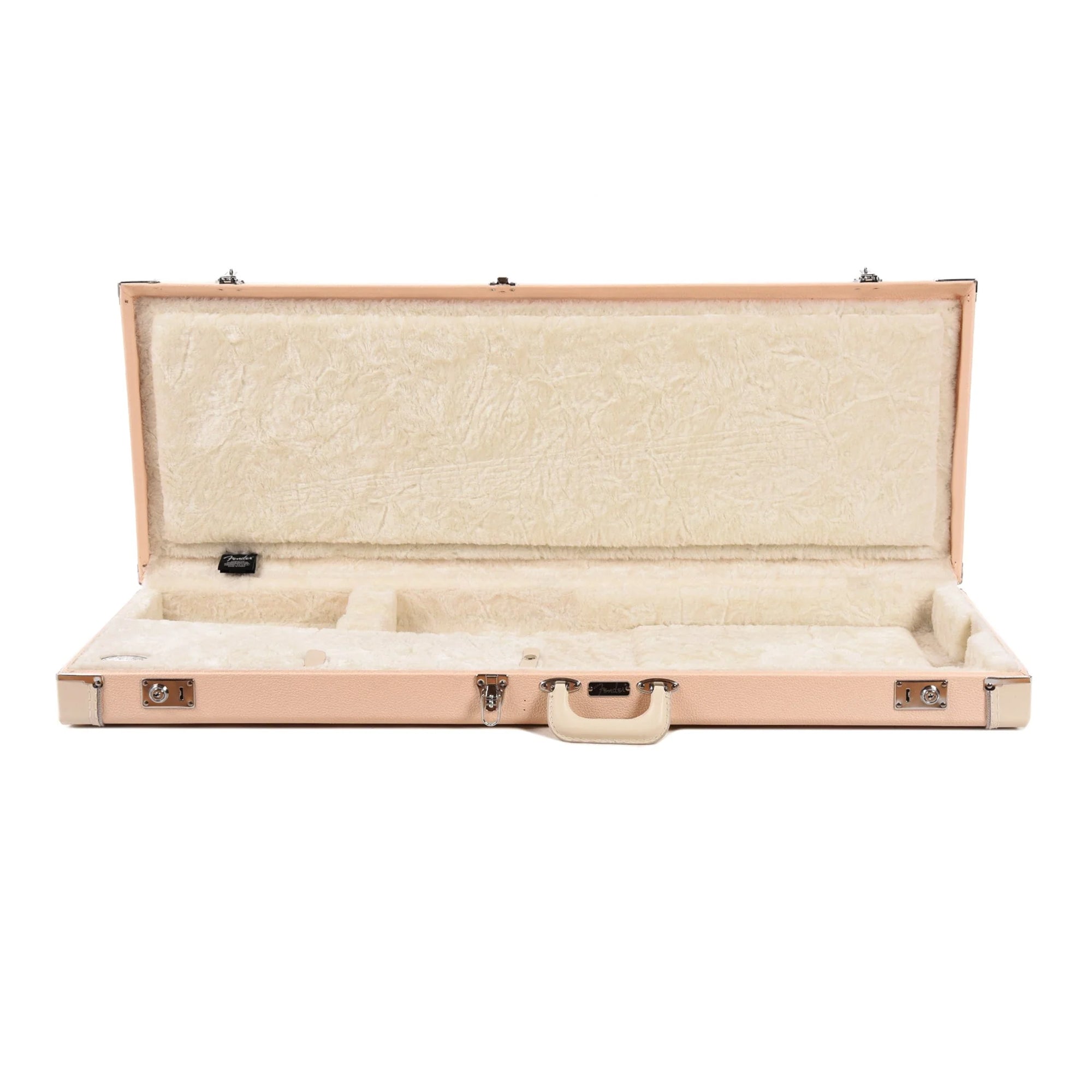 Fender Classic Series Hardshell Case Jazzmaster/Jaguar Shell Pink w/Cream Interior Accessories / Cases and Gig Bags / Guitar Cases