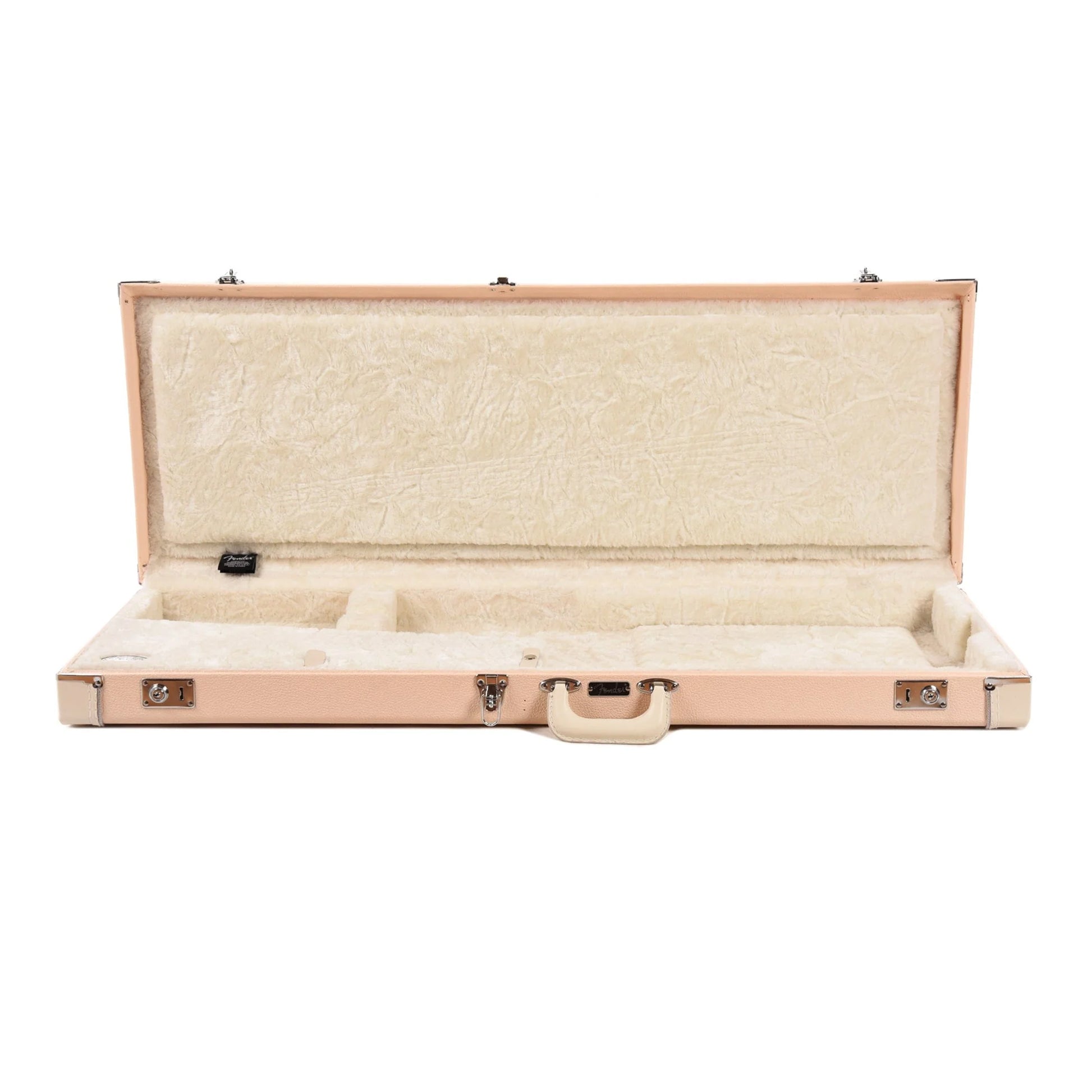Fender Classic Series Hardshell Case Jazzmaster/Jaguar Shell Pink w/Cream Interior Accessories / Cases and Gig Bags / Guitar Cases