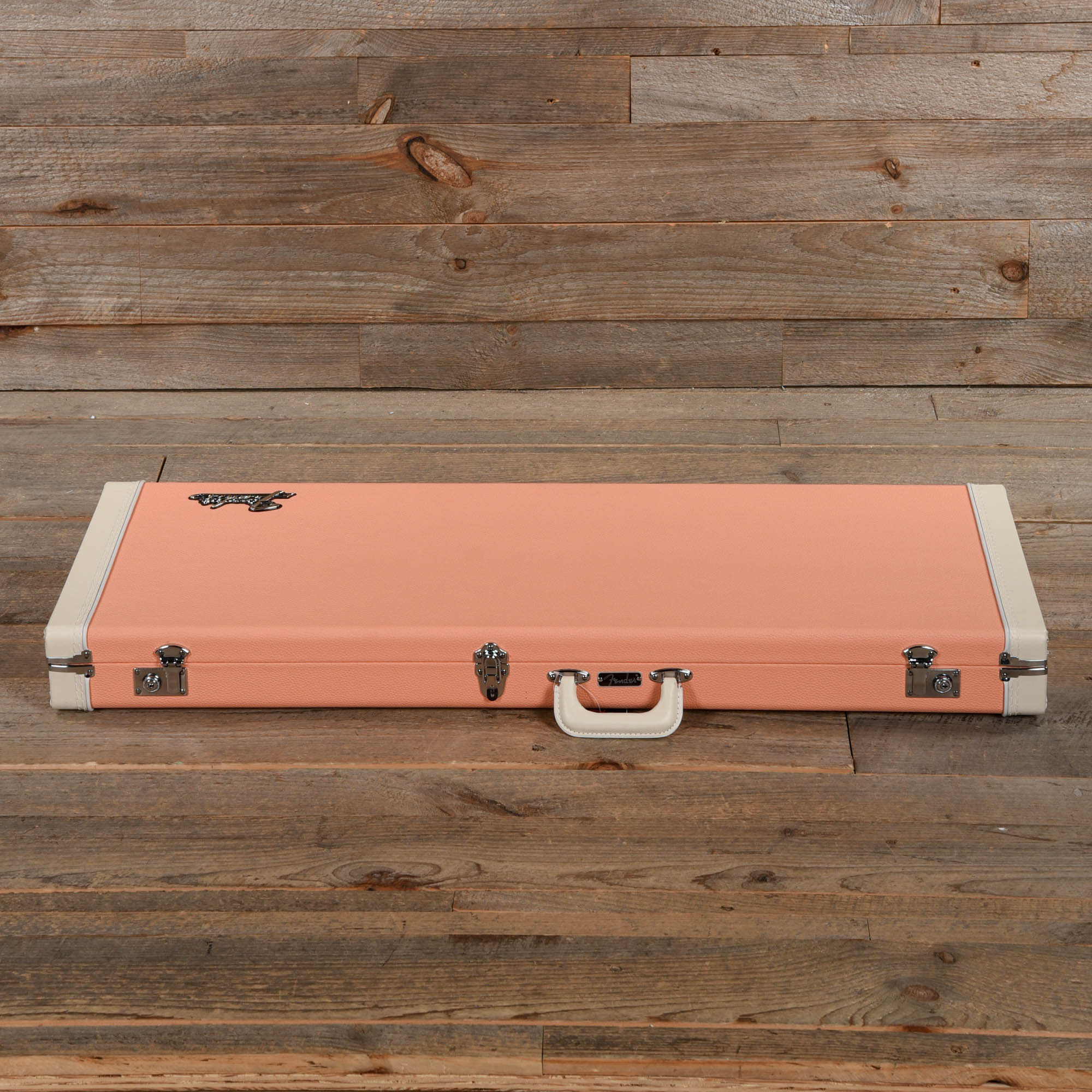 Fender Classic Series Wood Case Jazzmaster/Jaguar Pacific Peach Accessories / Cases and Gig Bags / Guitar Cases