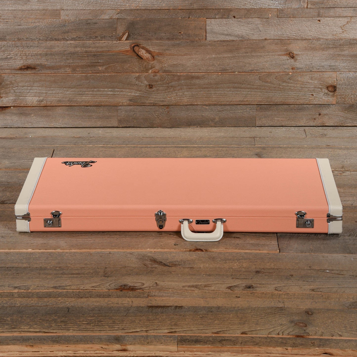 Fender Classic Series Wood Case Jazzmaster/Jaguar Pacific Peach Accessories / Cases and Gig Bags / Guitar Cases