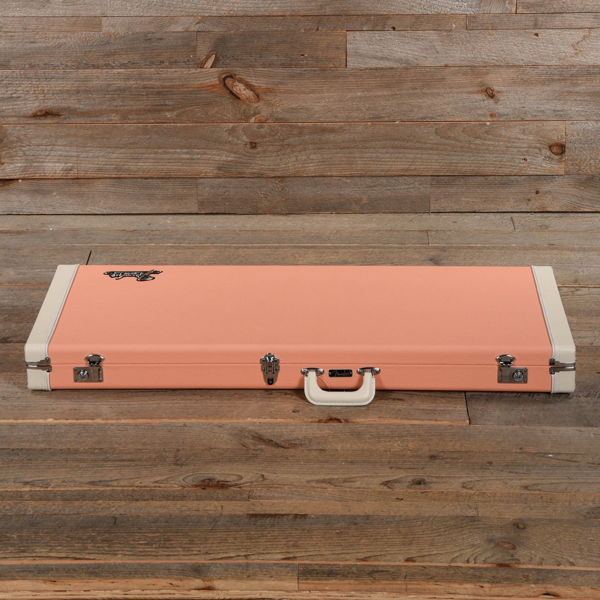 Fender Classic Series Wood Case Jazzmaster/Jaguar Pacific Peach Accessories / Cases and Gig Bags / Guitar Cases