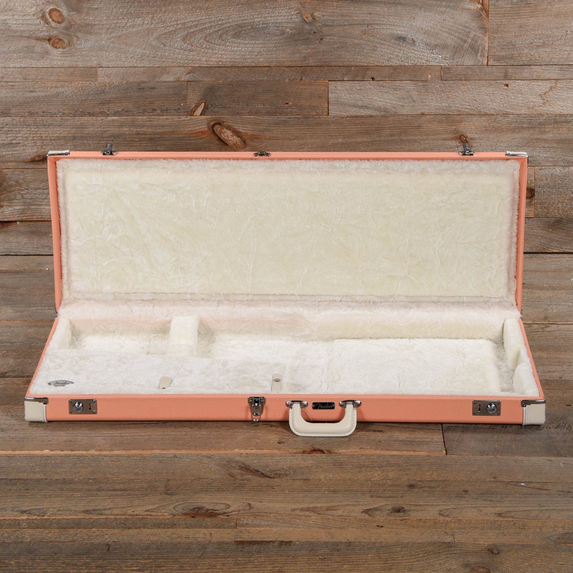 Fender Classic Series Wood Case Jazzmaster/Jaguar Pacific Peach Accessories / Cases and Gig Bags / Guitar Cases