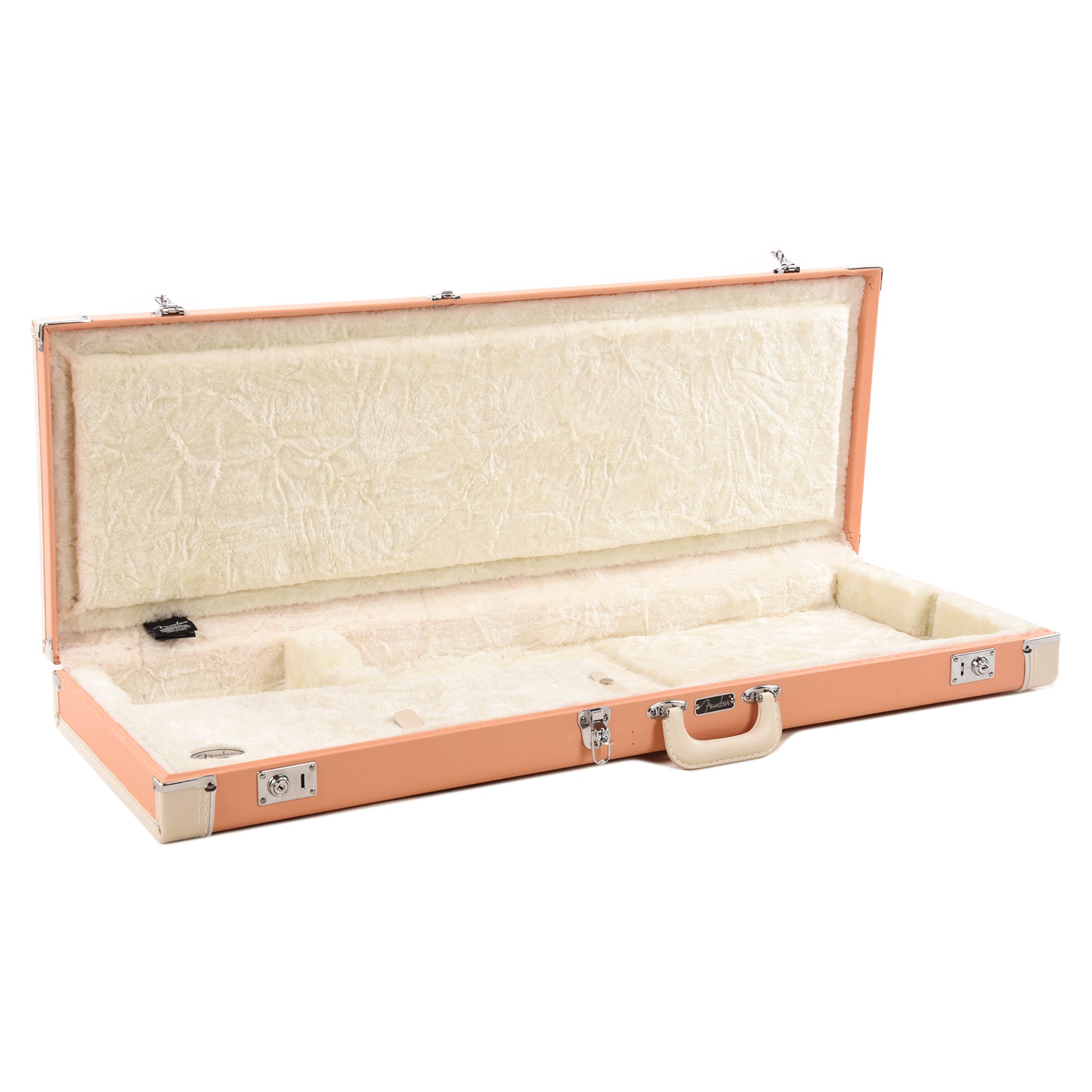 Fender Classic Series Wood Case Strat/Tele Pacific Peach Accessories / Cases and Gig Bags / Guitar Cases
