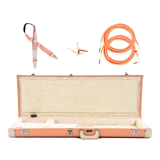 Fender Pacific Peach Case & Accessory Bundle for Strat/Tele Accessories / Cases and Gig Bags / Guitar Cases