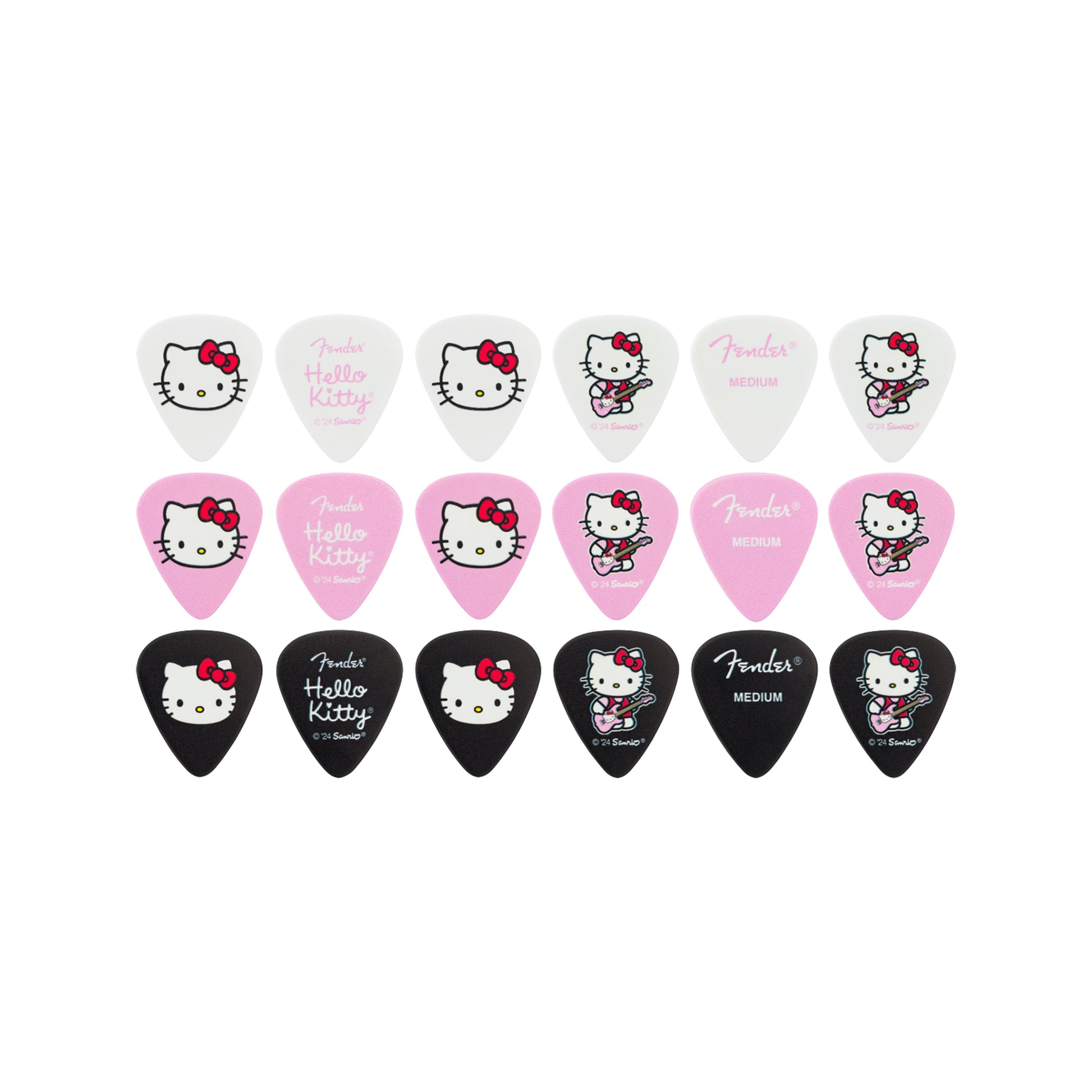 Fender x Hello Kitty Pick Tin 18-Pack Accessories / Picks