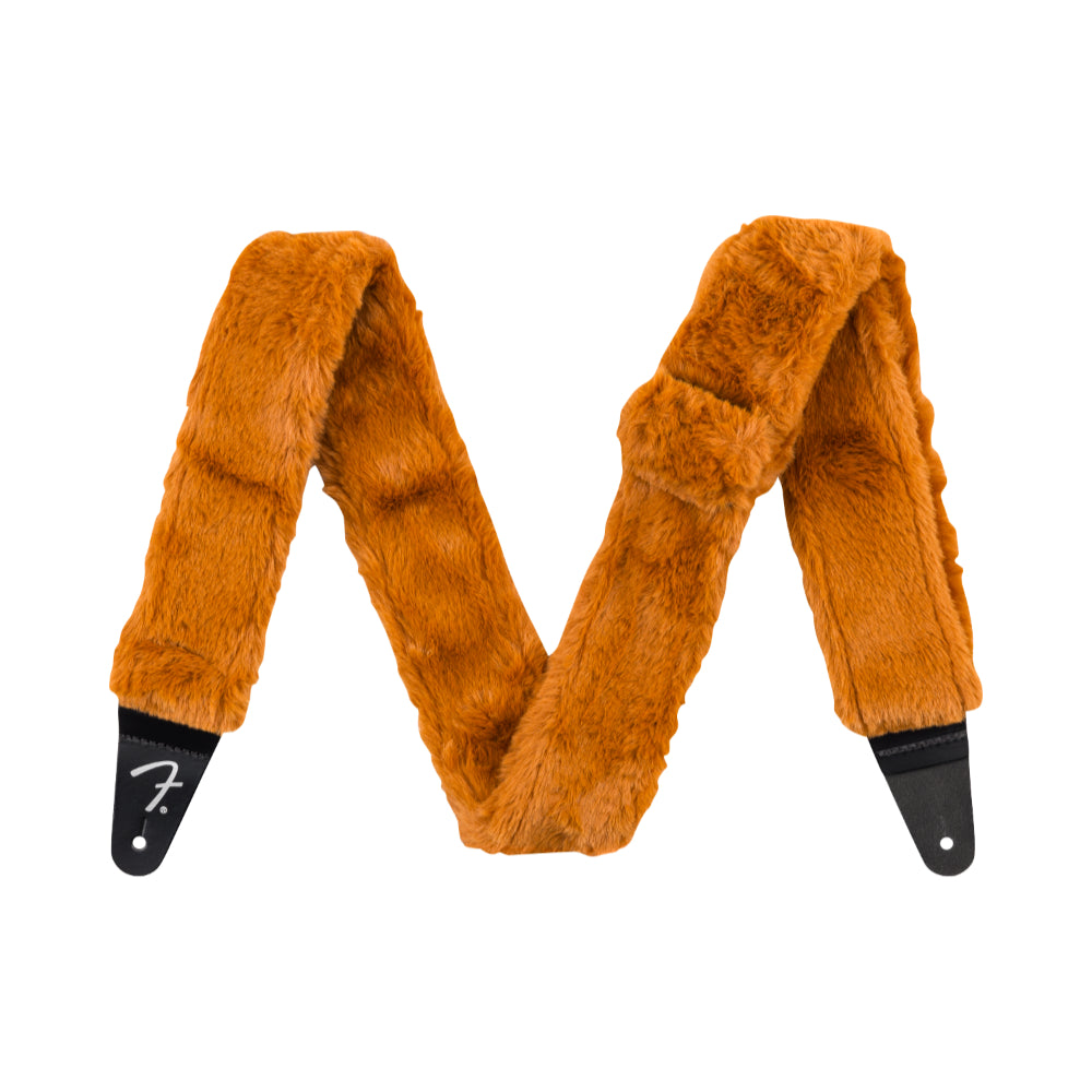 Fender Poodle Plush Strap Rust Accessories / Straps