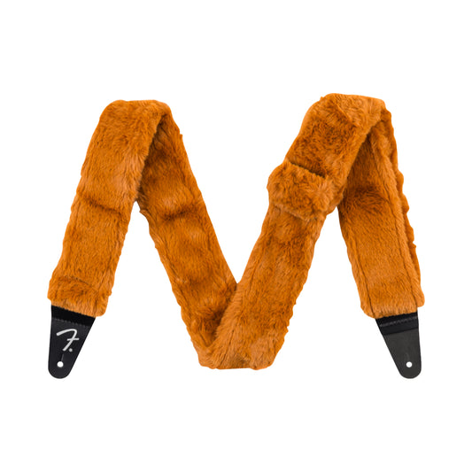 Fender Poodle Plush Strap Rust Accessories / Straps