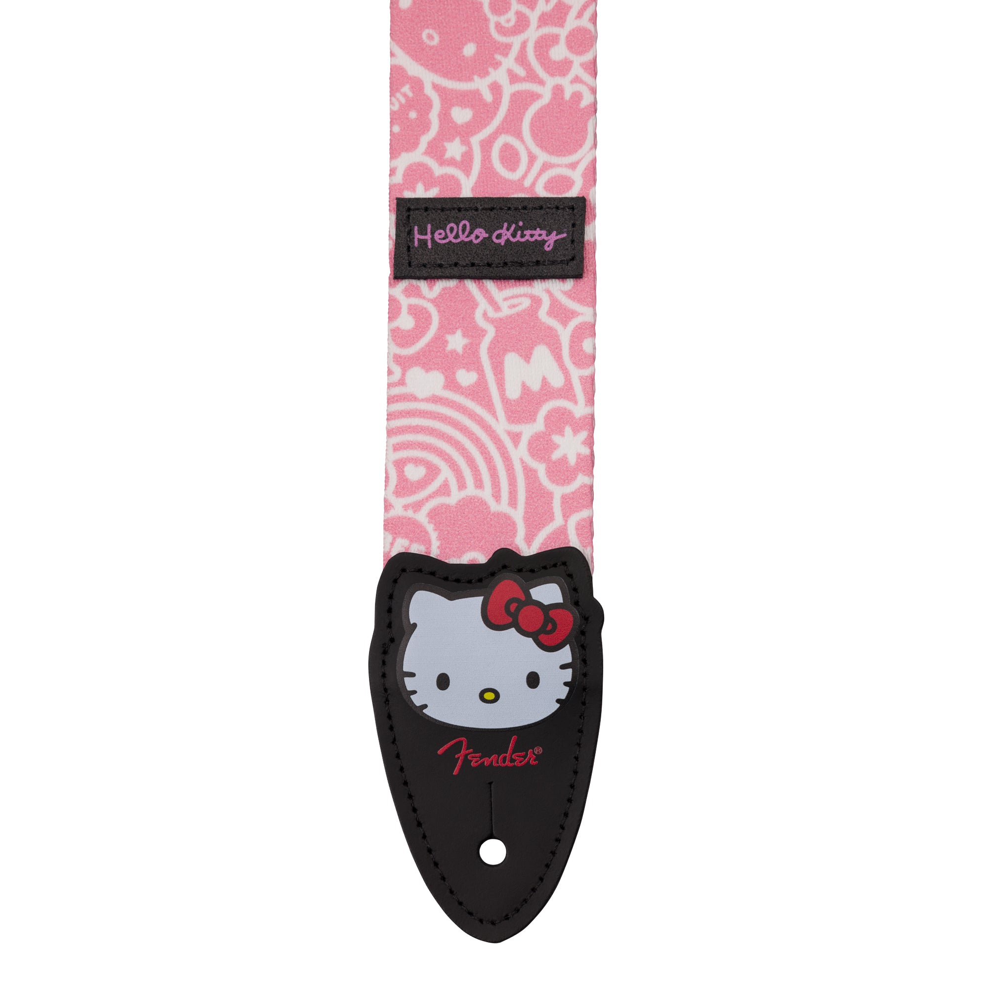 Fender x Hello Kitty Polyester Strap Pink Accessories / Straps