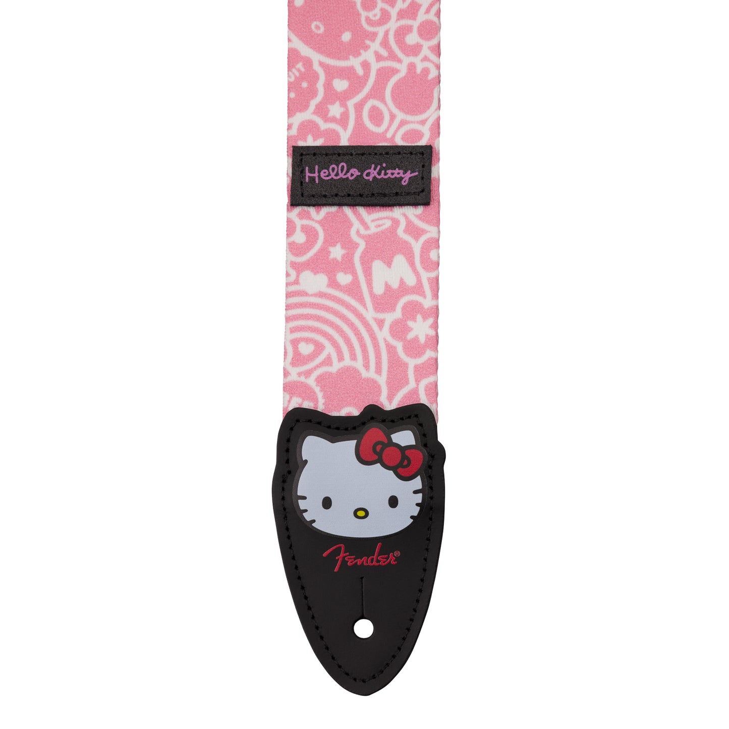 Fender x Hello Kitty Polyester Strap Pink Accessories / Straps